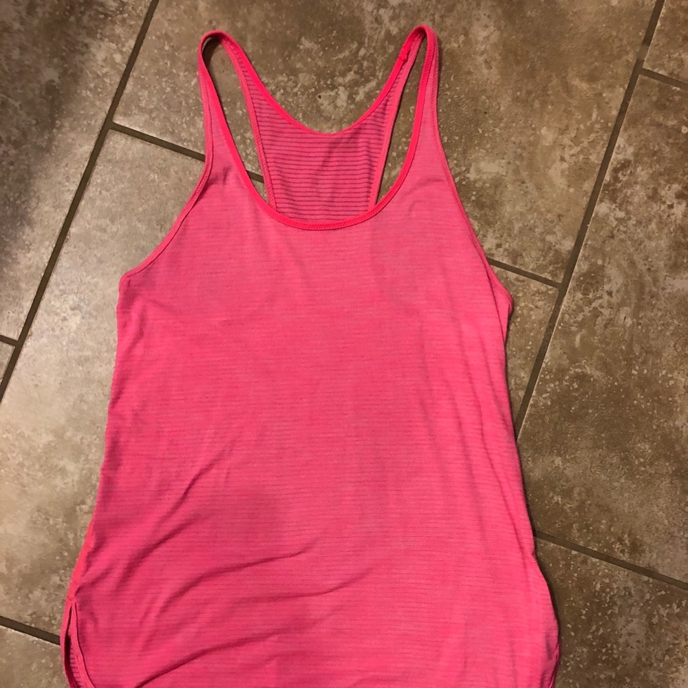 Lululemon Pink/orange tank